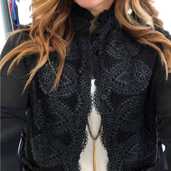 Stunning black dress and/or duster - Picture 2 of 6